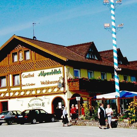 Alpenblick Weibhausen Hotel Kültér fotó