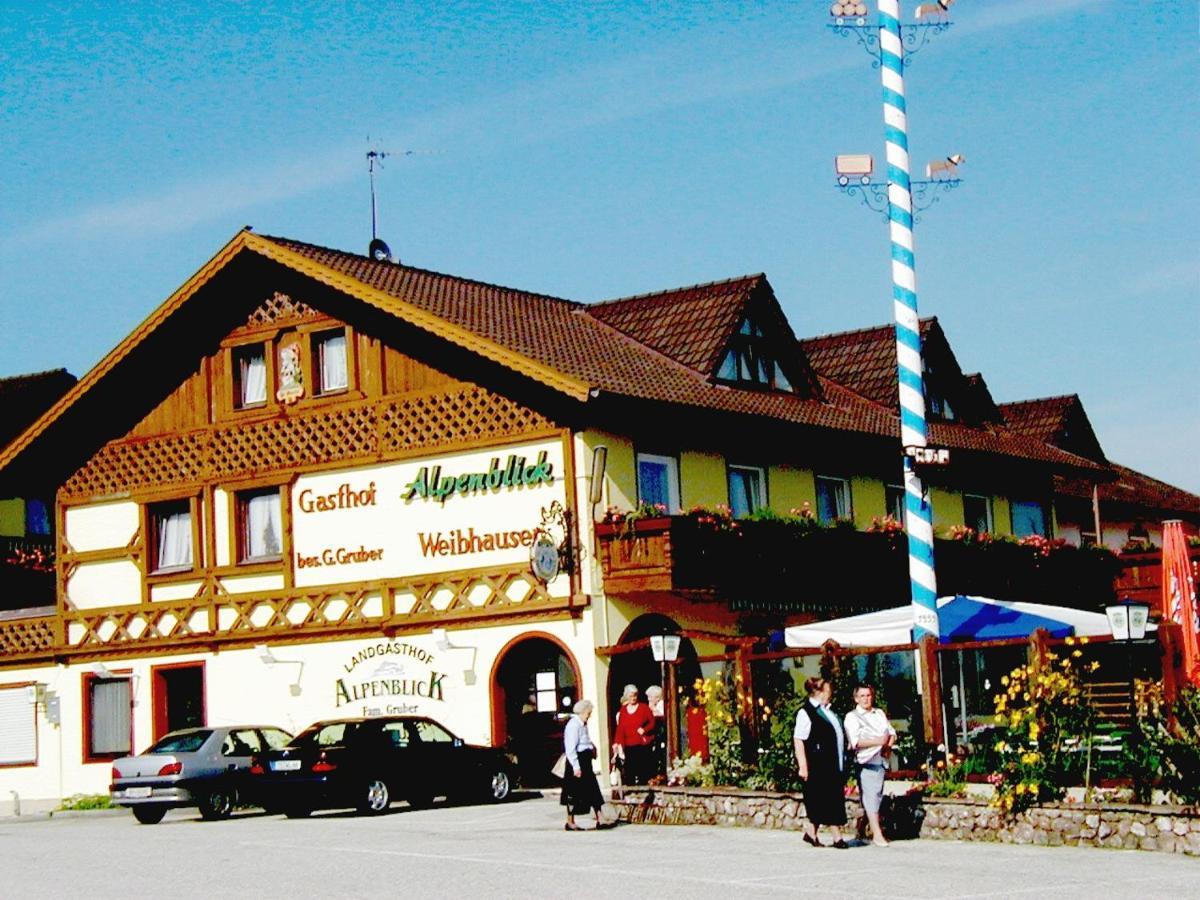 Alpenblick Weibhausen Hotel Kültér fotó